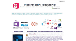 Desktop Screenshot of halfrain.com